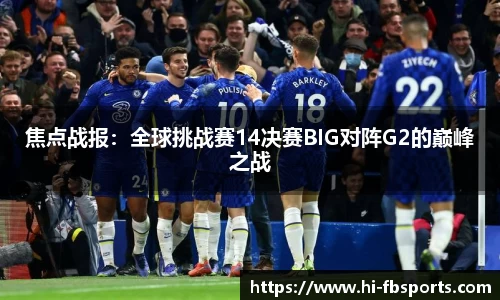 焦点战报：全球挑战赛14决赛BIG对阵G2的巅峰之战